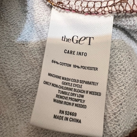 The Get Women's Sweatshirt with Puff Sleeves XL - Picture 5 of 9